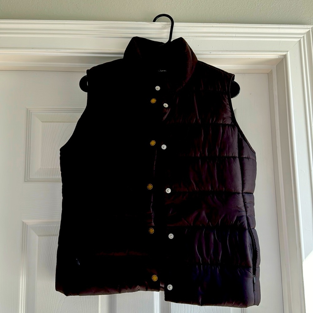 Puffy vest!  Winter is coming!